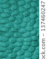 Turquoise color wooden surface with carved texture and natural wood textured grain background 137460247