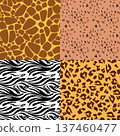 animal pattern set 137460477