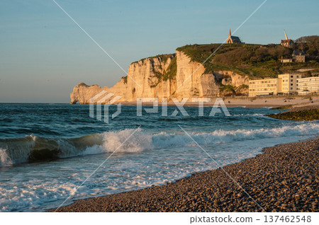 Cliffs and Waters of Etretat Cliffs and Waters of Etretat 137462548