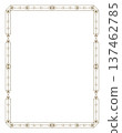 Geometric, abstract frames, decorative borders 137462785