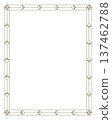 Geometric, abstract frames, decorative borders 137462788