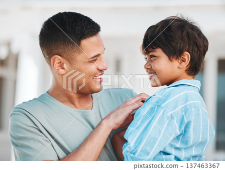 Family, love and a father with his son in their home closeup together for trust, care or bonding. Children, smile or happy relationship with a child and single dad in the living room of an apartment Family, love and a father with his son in their home closeup together for trust, care or bonding. Children, smile or happy relationship with a child and single dad in the living room of an apartment 137463367