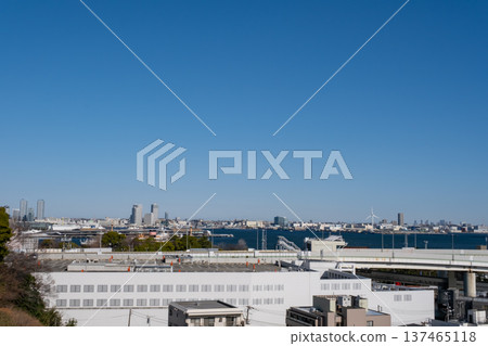 View of Minato Mirai from Harbor View Park View of Minato Mirai from Harbor View Park 137465118