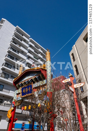 橫濱中華街的朱雀門（南門） 137465129