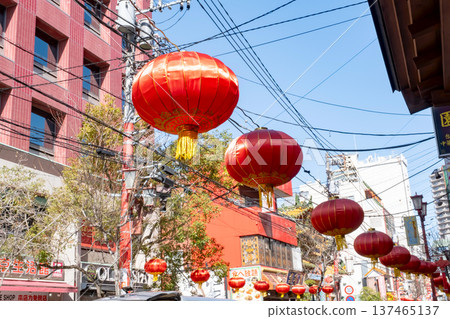 Yokohama Chinatown lantern Yokohama Chinatown lantern 137465137