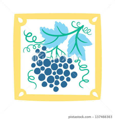 Grape Mediterranean Porcelain Tile Pottery Grape Mediterranean Porcelain Tile Pottery 137466363