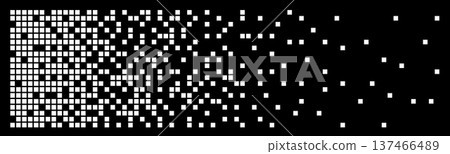 Pixel Wave Disintegration Abstract Pixel Wave Disintegration Abstract 137466489