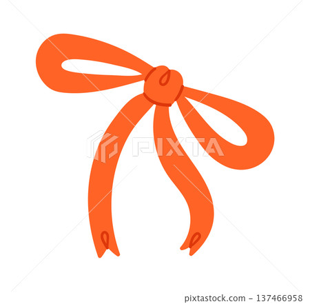 Cute bow festive Easter decoration 137466958