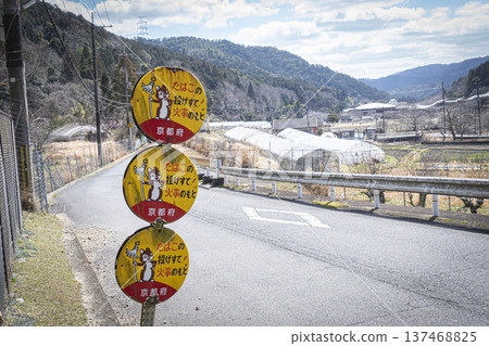 Disaster prevention fire fire prevention sign Disaster prevention fire fire prevention sign 137468825