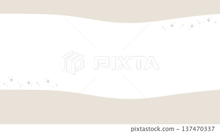 A sparkling wave background that is easy to use for beauty and feminine designs. A sparkling, wavy beige background material. A sparkling wave background that is easy to use for beauty and feminine designs. A sparkling, wavy beige background material. 137470337