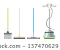 Cleaning tools vector illustration 137470629