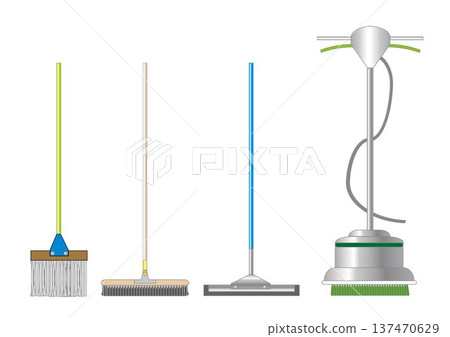 Cleaning tools vector illustration 137470629