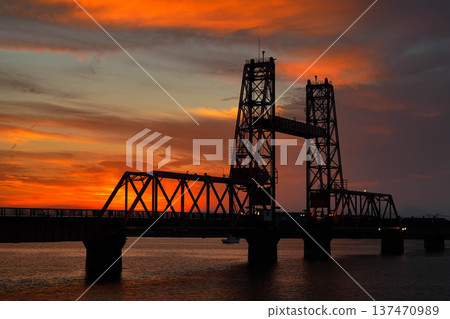 築後川上升橋 137470989