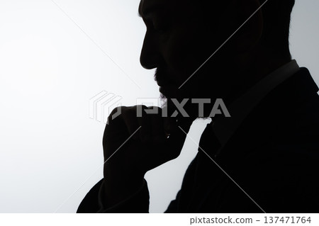 Business men silhouette Business men silhouette 137471764