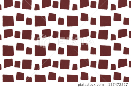 隨機方格圖案（棕色） 137472227
