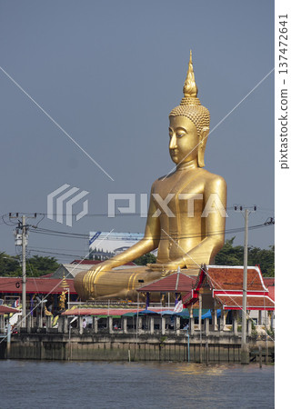 THAILAND NONTHABURI PAK KRET WAT BANGCHAK BUDDHA 137472641