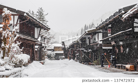 Tsumago-juku (winter) Tsumago-juku (winter) 137472972