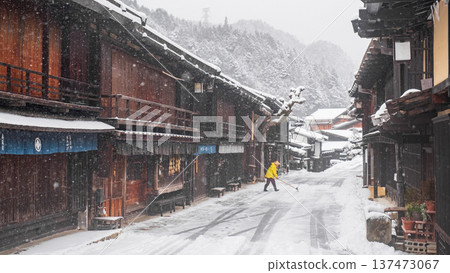 Tsumago-juku (winter) Tsumago-juku (winter) 137473067