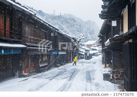妻籠宿（冬季） 137473070