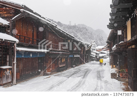 妻籠宿（冬季） 137473073
