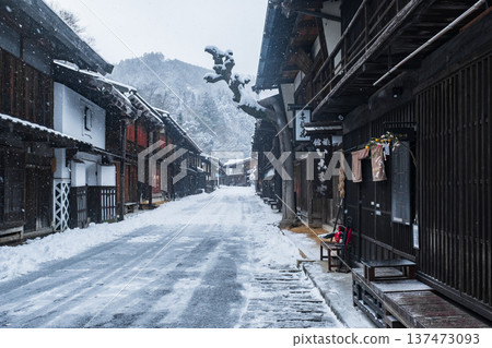 妻籠宿(冬季) 妻籠宿(冬季) 137473093
