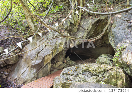 THAILAND SA KAEO KHAO SIWA WATER CAVE 137473934