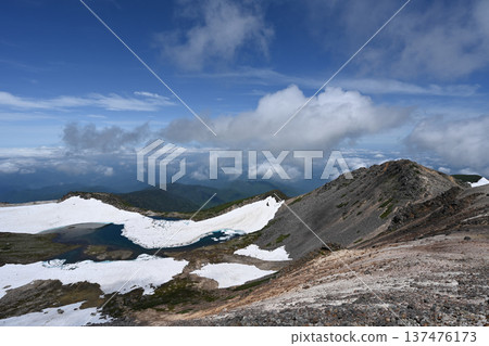 Climbing Mount Norikura, Northern Alps, Nagano Prefecture, Gifu Prefecture Climbing Mount Norikura, Northern Alps, Nagano Prefecture, Gifu Prefecture 137476173