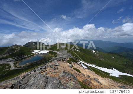 攀登岐阜縣長野縣北阿爾卑斯山脈乘鞍岳 137476435