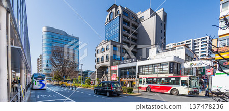 東京城市景觀：武藏堺車站北出口 137478236