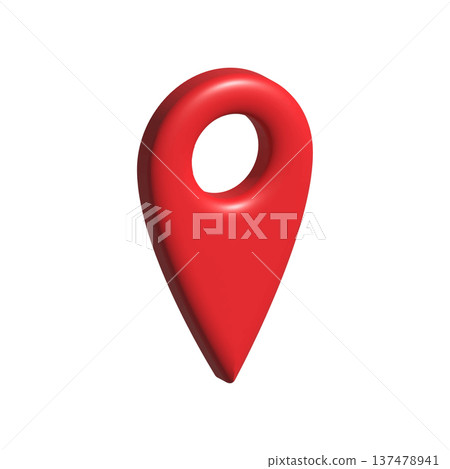 Pin location icon design template Pin location icon design template 137478941