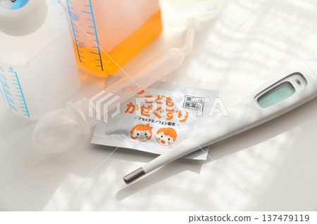 Children's medicine fever image Children's medicine fever image 137479119