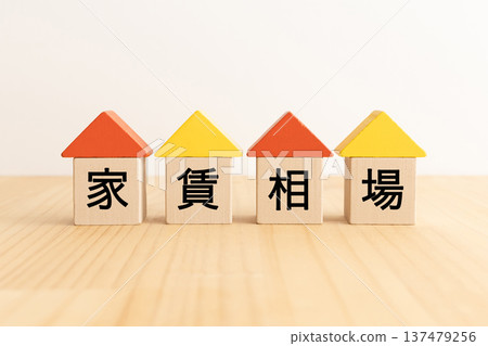 Real estate rent market price image material Real estate rent market price image material 137479256