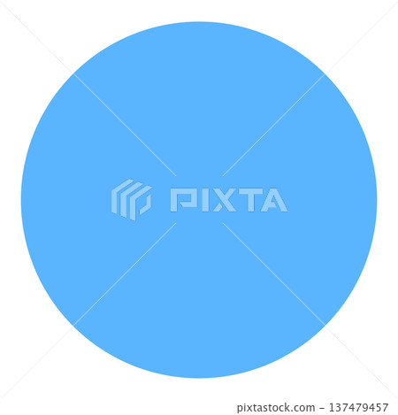 A simple blue circle shape that can be used as a background or icon. A simple blue circle shape that can be used as a background or icon. 137479457