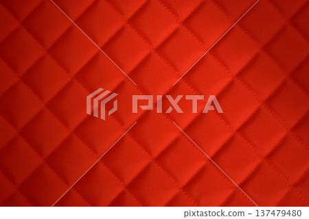 Red Quilted Background Red Quilted Background 137479480