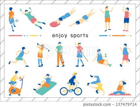 喜歡運動的人 137479714