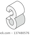數字“3”的簡單圖標 137480576