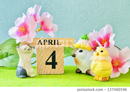 April cute background April cute background 137480596