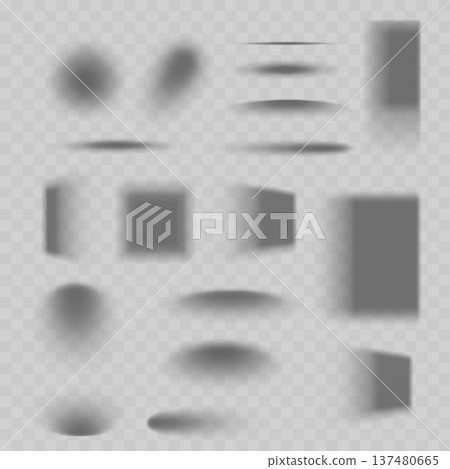 Realistic Drop Shadow Effect Set. Vector Transparent Soft Blur Elements for Web and UI Design. Realistic Drop Shadow Effect Set. Vector Transparent Soft Blur Elements for Web and UI Design. 137480665
