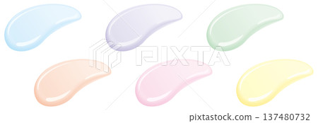Color base swatch set of 6 colors Color base swatch set of 6 colors 137480732