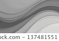 Soft gray layers flow smoothly across the frame forming a calm abstract background. Subtle gradients and gentle curves create depth and balance. The mood feels modern and understated. 137481551