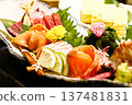 居酒屋美食刺身拼盤酒會宴會 居酒屋美食刺身拼盤酒會宴會 137481831