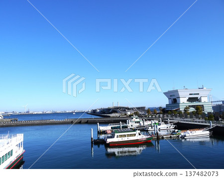 Osanbashi Pier seen from Elephant's Nose Park 137482073