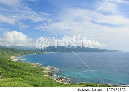 龍磐公園大草原海岸台灣墾丁 137484152