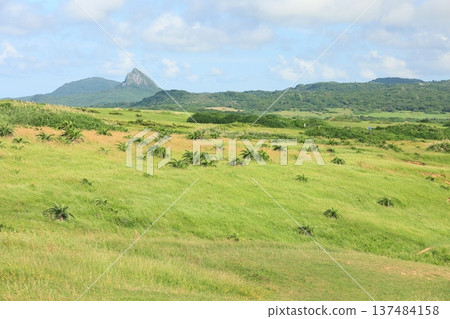 龍磐公園大草原大尖石山台灣墾丁 龍磐公園大草原大尖石山台灣墾丁 137484158