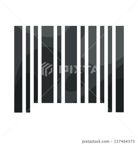 Illustration of barcode Illustration of barcode 137484373