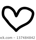 heart, vector, icon 137484842