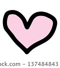 heart, icon, heart shape 137484843