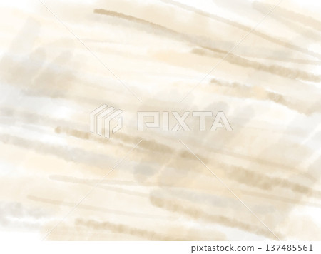 Vibrant watercolor painting with faded blue and brown 137485561