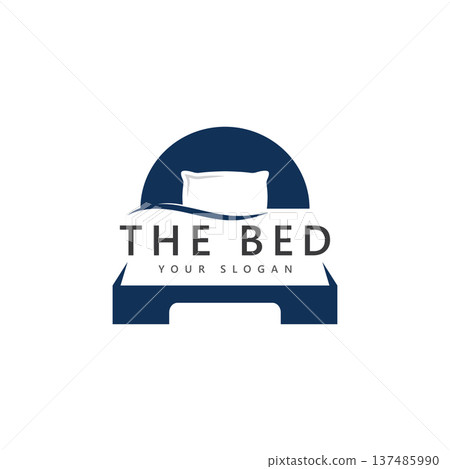 the bed logo and symbol vector the bed logo and symbol vector 137485990