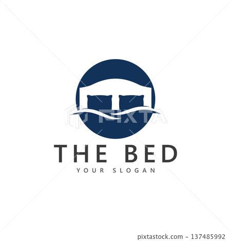 the bed logo and symbol vector the bed logo and symbol vector 137485992